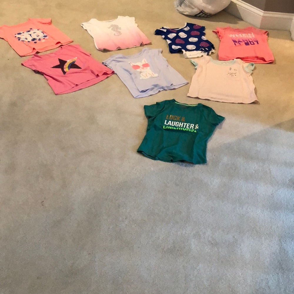 Bundle of kids shirts
